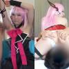 #021-ビチャビチャま〇こをじゅる舐め！148cm40kgのちびっこレイヤー莉子ちゃんがキ◯ラコスで手コキ責め