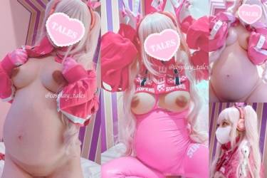 【妊婦EP:9】デキちゃいました♡ 21才Fカップ巨乳ボテ腹ア⚪︎ス『エッチなウサギさん...妊娠してる間に一緒に中出しセックスして遊びましょう』 激エロ妊婦コスえっち（妊娠9ヶ月目・NTR）