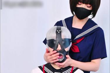 新しい学校のおしおきズ -開口マスク- ATARASHII BDSM!