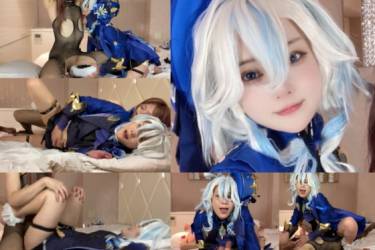 水●神様わからせ絶頂【原●フリ●ナがデカチン男の娘に膣ボコされ何度も痙攣アクメ】