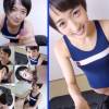 ショートカットの美少女が**でチ○ポにしゃぶりつき最後は高速手コキスプラッシュでびしょ濡れ