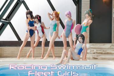 【C91頒布 DL版】Racing Swimsuit Fleet Girls