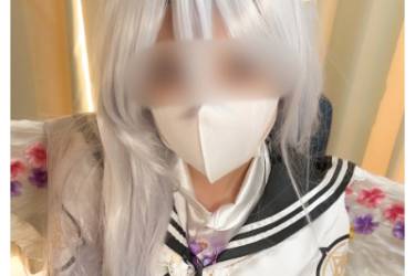 ※コスプレパイズリ【ブル〇カ】ア〇サE・Fcup限定コスプレイヤーのえるちゃん。参加した童貞くんたちの中からプレイ相手選んでもらいました。余裕でパイズリできちゃいました
