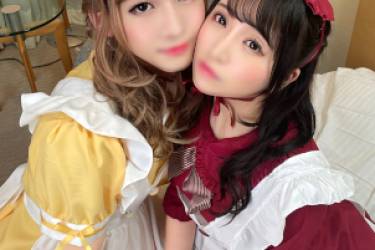 【女装レイヤー×美/少/女レイヤー】可愛い顔してSっ気小悪魔メイドさんに甘く弄られまくって悶絶♡お返しにアヘ顔晒すまで突きまくる中出しピストン【個人撮影】