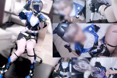 💜🎮 宅コスTikt◯kerヤリマンレイヤーを個撮に誘い出してわからせ連続イキ【素人生ハメ撮り】