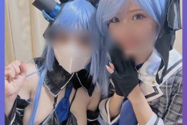 ※限定コスプレ【ハーレム】Vtuber星街す〇せい×兎田ぺ〇ら(バニーVer.)夢のコラボ美颜版