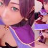 「誰か来ちゃうっ…♡」万フォロワーのGカップ巨乳レイヤーさんをコスイベ会場のトイレに連れ込んでこっそりフェラとパイズリしてもらった動画