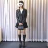 【再販】【厚底ロングブーツ★三十路ママ】【ノーハンズフェラ】【アナル】【感度◎】【口内発射】パンスト美女足指を舐めつくす！ゆりか35才