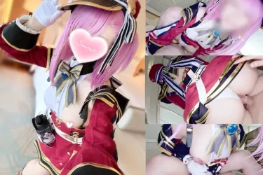 💖原〇 シャ〇ロット ムチムチデカ尻騎乗位＆手袋コキで3連搾精♡『”特ダネ”いっぱい搾り出させてねっ♡』ノーブラ痴女記者のエロハニトラ♡ 生膣突撃インタビューでたっぷり既成事実作成っ♡📸