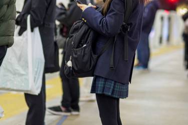 制服女子黒タイツ＆黒スト写真集