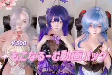 ワンコイン！動画パック【原神】雷電将軍・甘雨・申鶴　¥500