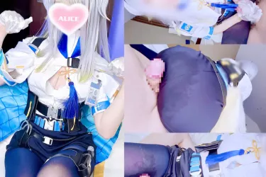 💙🚨【 M向け / 寸止め / お漏らし射精 】タイツ×手袋コキで騎乗尋問♡個室連行ヌル勃ち取り調べ♡ムチムチローションでどぴゅっと搾精フェチ動画♡【 フル尺高画質もーっとぬるぬる版✨ 】