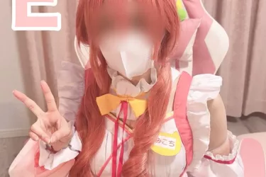 【コス3P】Vtuberさ〇らみこ3Pからの素人童貞くんドキドキのガチはじめての中出し