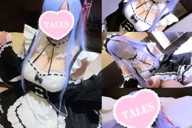 【フル動画】Jカップ爆乳ロングヘアレムりん💙メイド服のまま中出しえっち💕（ゆな）