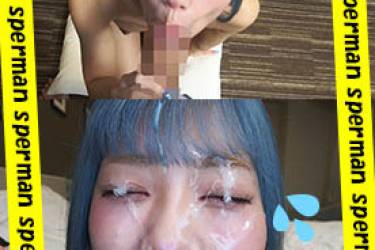【美顔厳選****】デカチンを頬張り強*バキューム！ぴえん系に大量顔射No.5【高画質4K】