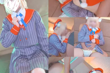 🎨人気イラストレイターのコスプレでらぶらぶ中出しえっち動画💛《同人AV》